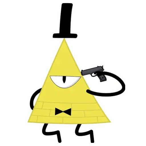 Sticker “Bill Cipher-12”