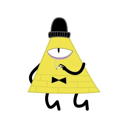 Sticker “Bill Cipher-2”