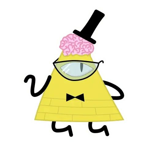 Sticker “Bill Cipher-3”