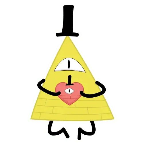 Sticker “Bill Cipher-4”