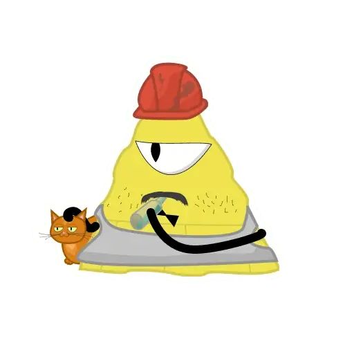Sticker “Bill Cipher-8”