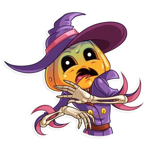 Sticker “Jack Pumpkinhead-4”