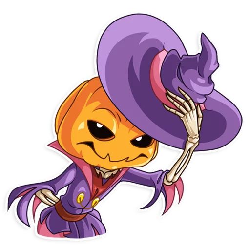 Sticker “Jack Pumpkinhead-5”