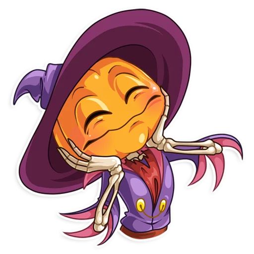 Sticker “Jack Pumpkinhead-9”