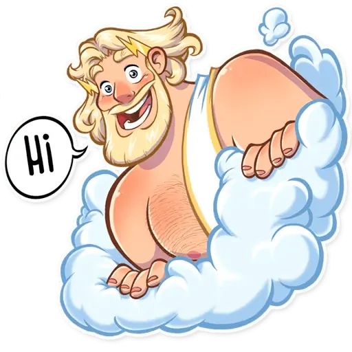 Sticker “Mighty Zeus-5”