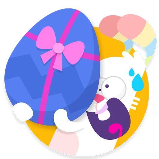 Sticker “Easter Bunny-3”