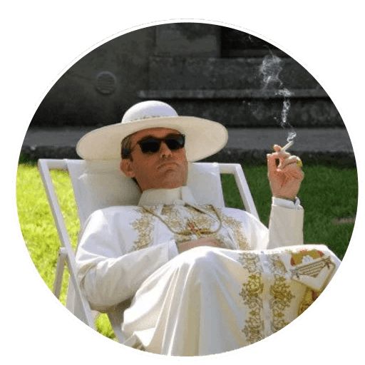 Sticker “The young Pope-3”