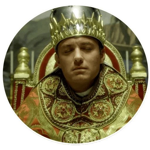Sticker “The young Pope-5”