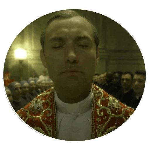 Sticker “The young Pope-7”