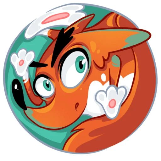 Sticker “Foxy-5”