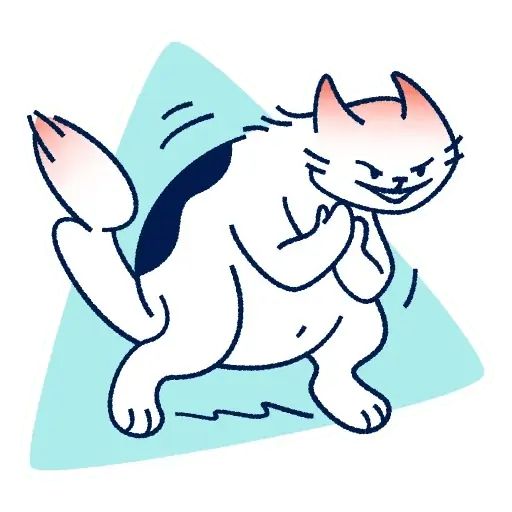 Sticker “Cat Maks-12”