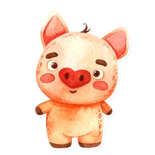 Sticker “Piggy Fil-1”