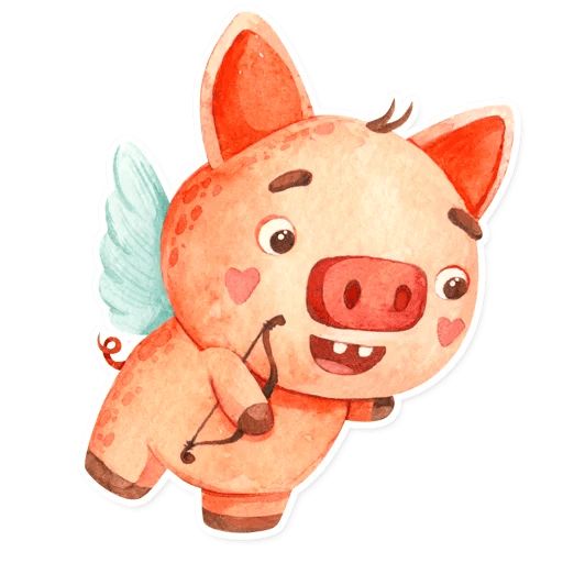 Sticker “Piggy Fil-11”
