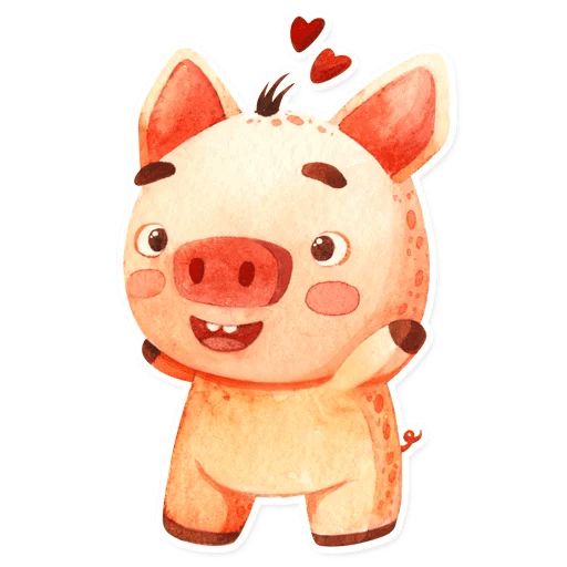 Sticker “Piggy Fil-4”