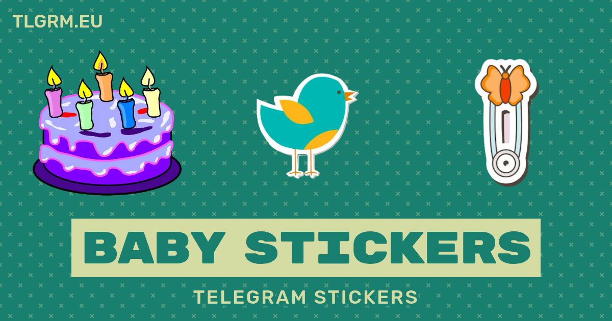 “Baby Stickers” stickers set for Telegram