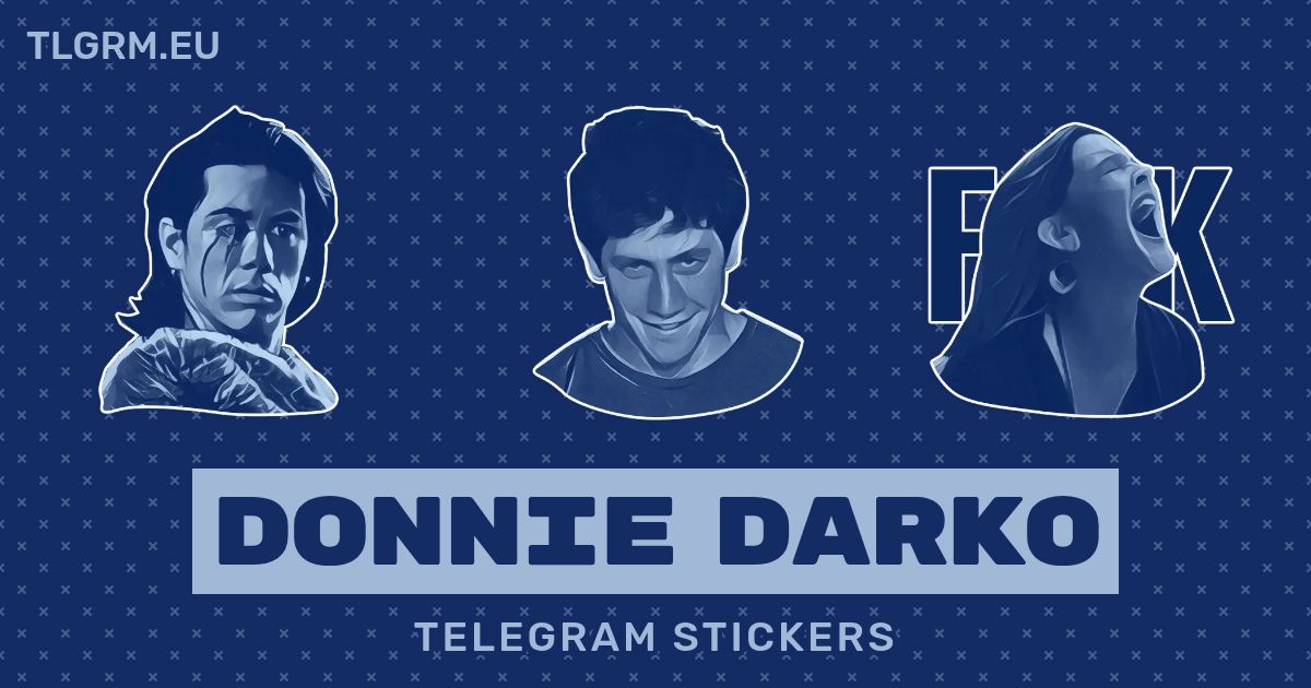 “Donnie Darko” stickers set for Telegram