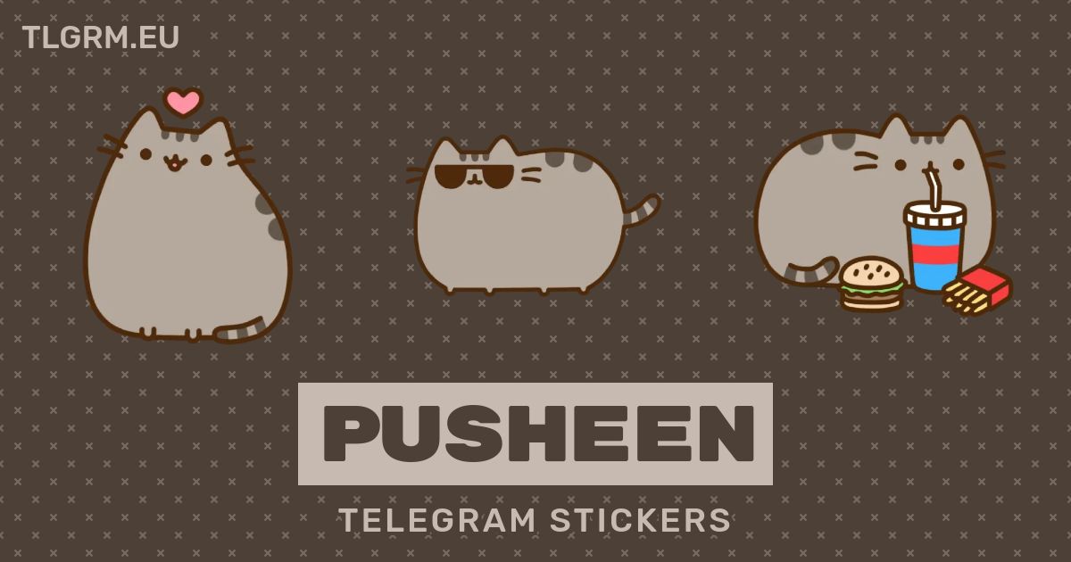 Pusheen Telegram sticker pack  Pusheen cute, Pusheen stickers, Pusheen cat