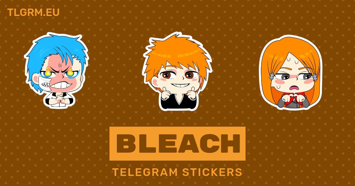 Bleach  Stickers Telegram