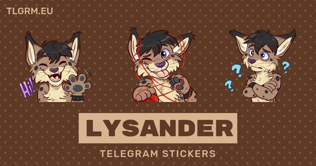 Lysander” Stickers Set For Telegram