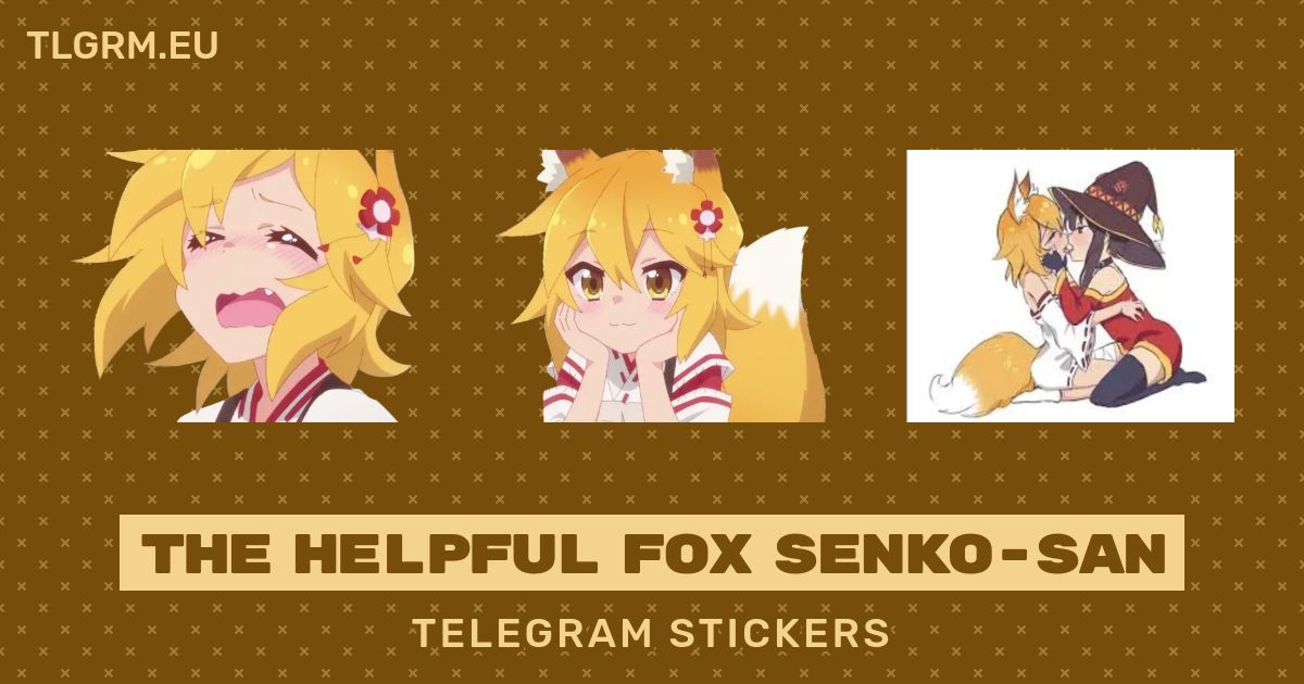 The Helpful Fox Senko San Blushing Sticker - The Helpful Fox Senko