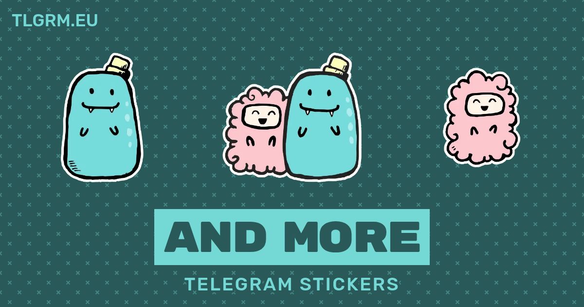 “And More” stickers set for Telegram