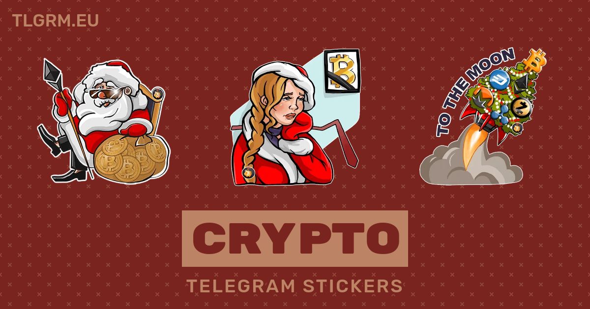 free crypto stickers