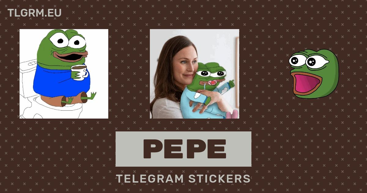 PEPEGA Telegram video stickers