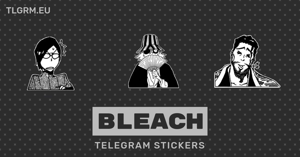 Bleach” stickers set for Telegram