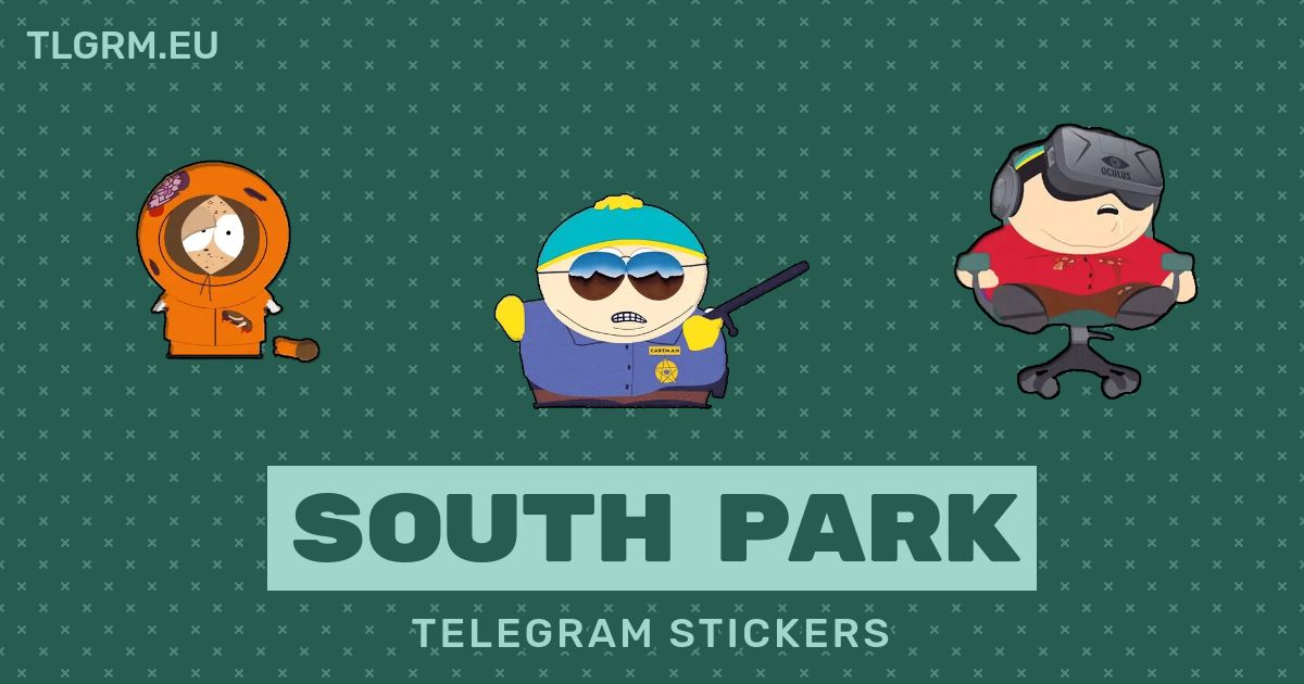 SOUTH PARK THE STREAMING WARS Tagged Stickers, Stickers– South