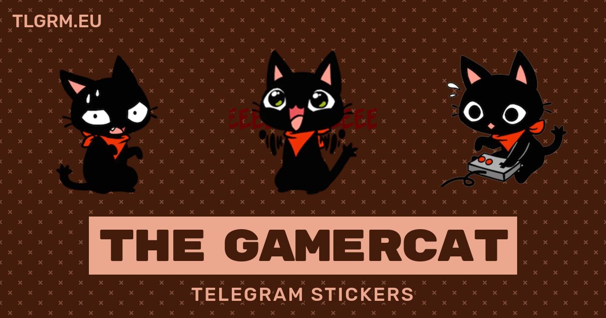 The GaMERCaT - Facebook Sticker Repository